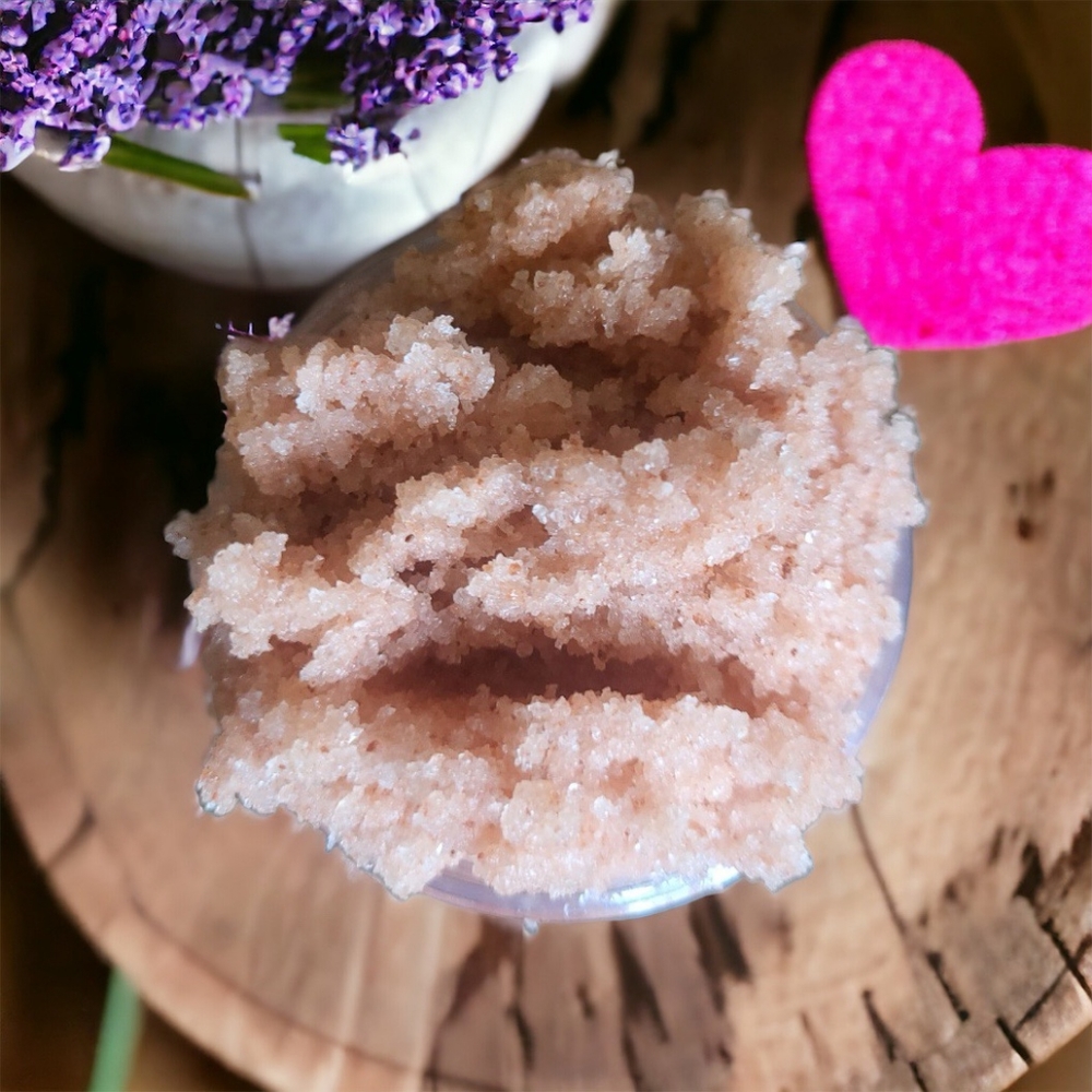 Body Scrub Pink Himalayan Hydrating Luxury Body Salt Scrub Orchid & Vine